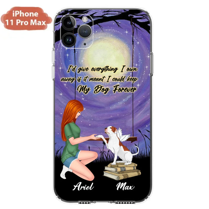 Custom Personalized Dog Mom Phone Case - Gift Idea For Dog Mom/ Dog Lover - When I Needed A Hand I Found Your Paw - Case For iPhone And Samsung