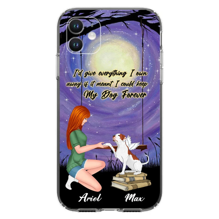 Custom Personalized Dog Mom Phone Case - Gift Idea For Dog Mom/ Dog Lover - When I Needed A Hand I Found Your Paw - Case For iPhone And Samsung