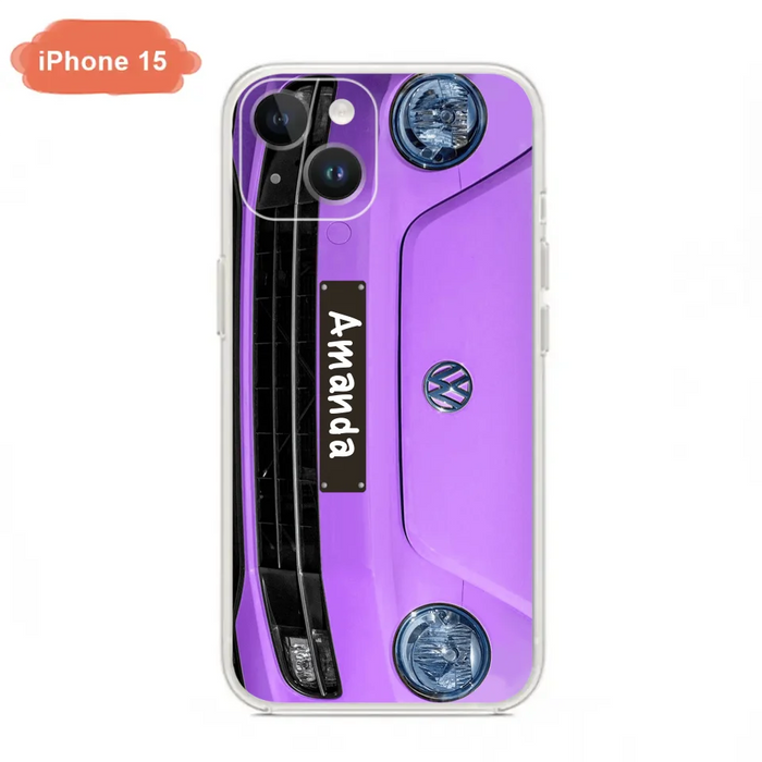 Custom Personalized VW Phone Case - Best Gift For Car Lovers - Case For Iphone/Samsung