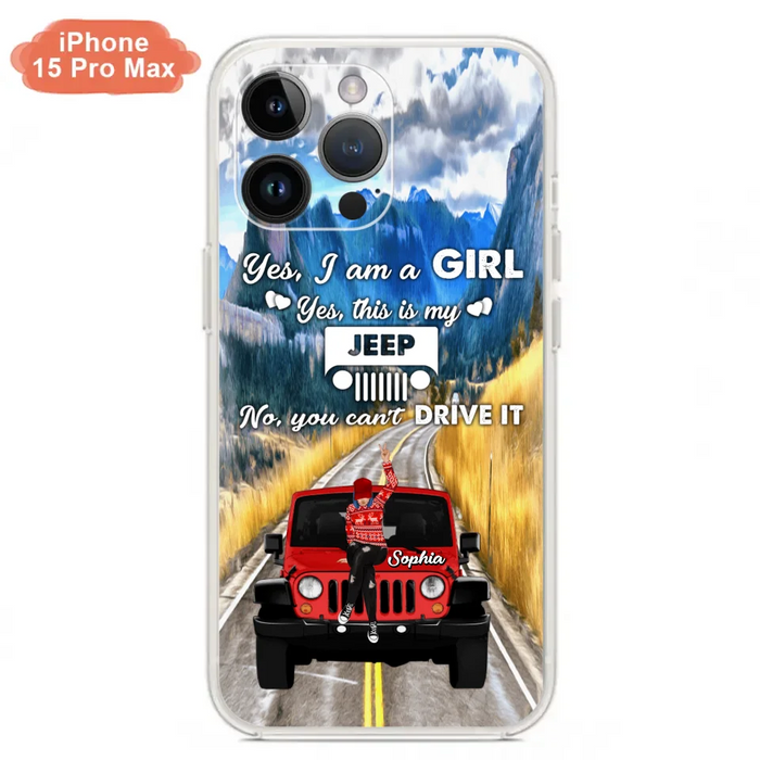 Custom Personalized Off - Road Girl Phone Case - Case For iPhone And Samsung