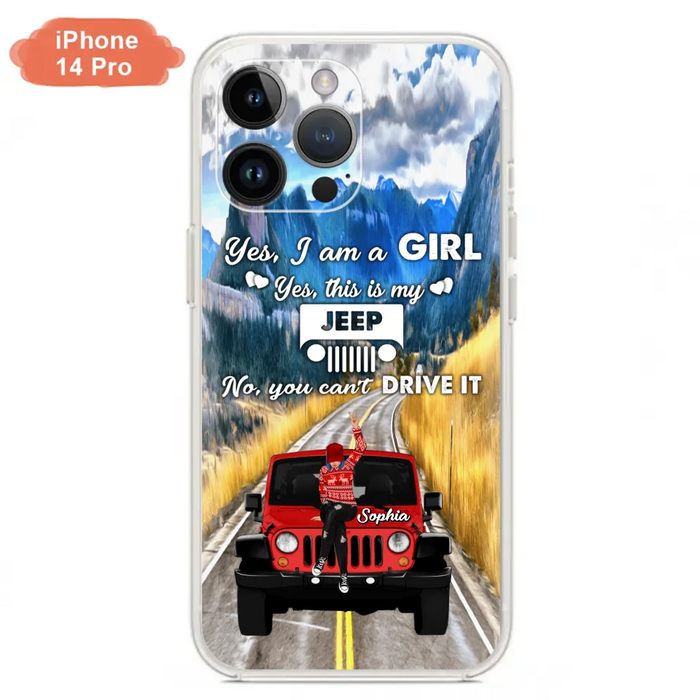 Custom Personalized Off - Road Girl Phone Case - Case For iPhone And Samsung