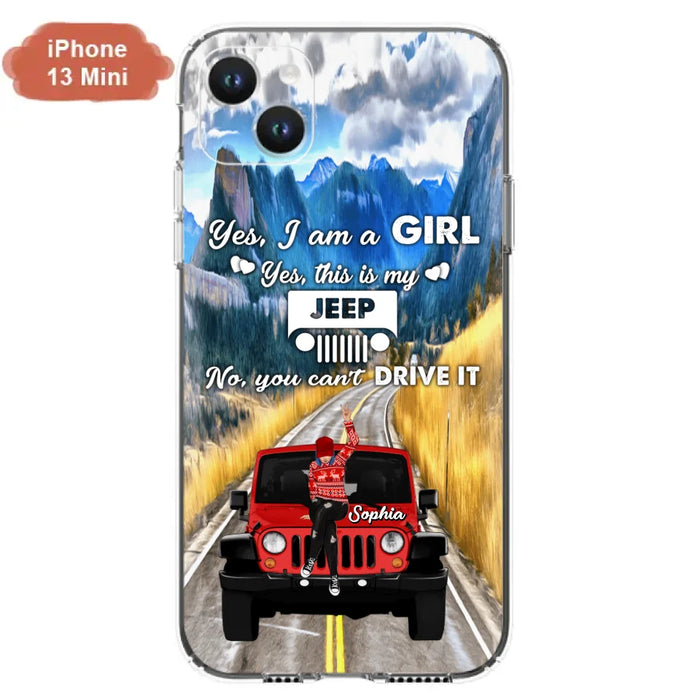 Custom Personalized Off - Road Girl Phone Case - Case For iPhone And Samsung