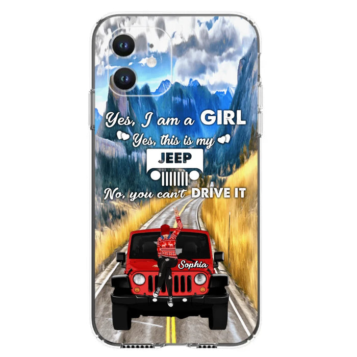 Custom Personalized Off - Road Girl Phone Case - Case For iPhone And Samsung