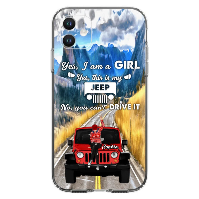 Custom Personalized Off - Road Girl Phone Case - Case For iPhone And Samsung