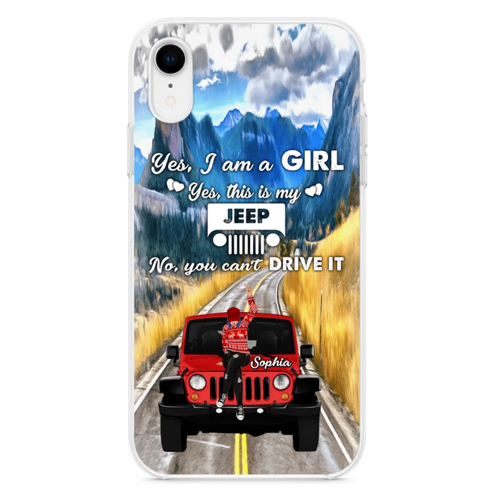 Custom Personalized Off - Road Girl Phone Case - Case For iPhone And Samsung