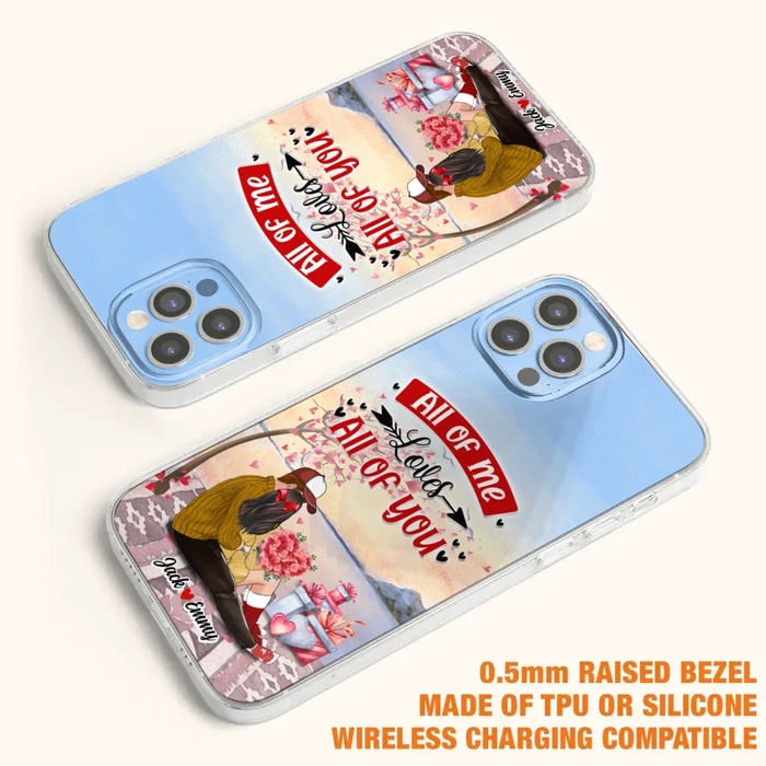 Custom Personalized Couple Phone Case - Best Gift For Couple - Happy Valentine's Day