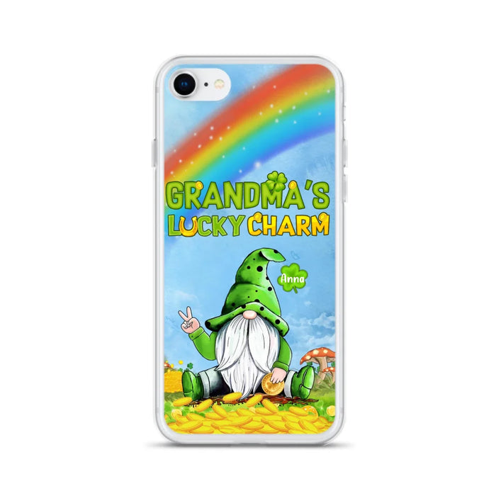 Custom Personalized iPhone Case/Samsung Case - Gift for Grandmother - Grandma's Lucky Charms Phone Case - Up to 6 Grandkids