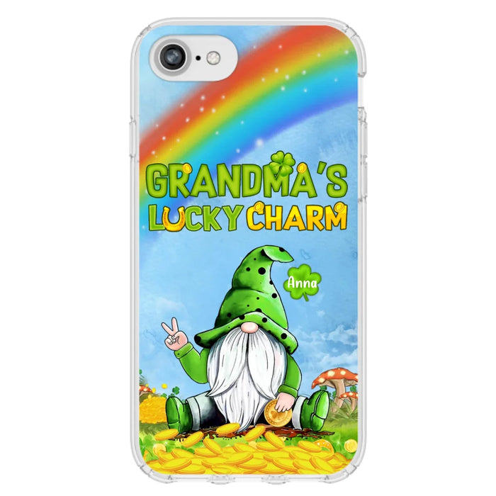 Custom Personalized iPhone Case/Samsung Case - Gift for Grandmother - Grandma's Lucky Charms Phone Case - Up to 6 Grandkids