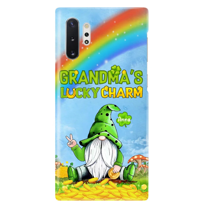 Custom Personalized iPhone Case/Samsung Case - Gift for Grandmother - Grandma's Lucky Charms Phone Case - Up to 6 Grandkids