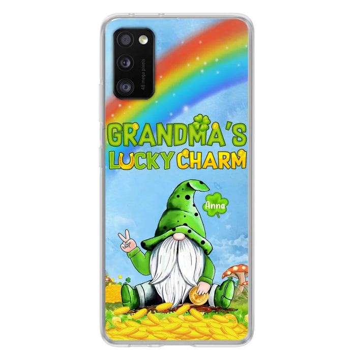 Custom Personalized iPhone Case/Samsung Case - Gift for Grandmother - Grandma's Lucky Charms Phone Case - Up to 6 Grandkids