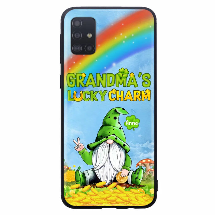 Custom Personalized iPhone Case/Samsung Case - Gift for Grandmother - Grandma's Lucky Charms Phone Case - Up to 6 Grandkids