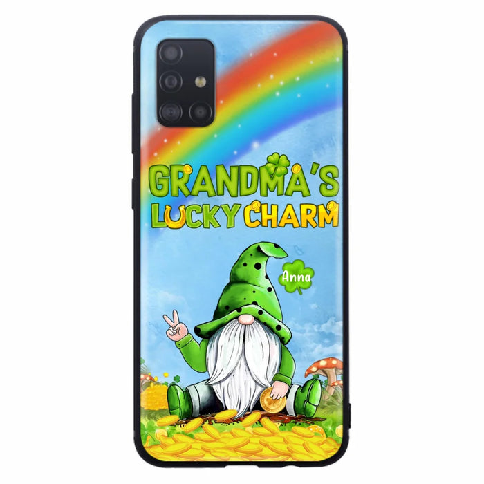 Custom Personalized iPhone Case/Samsung Case - Gift for Grandmother - Grandma's Lucky Charms Phone Case - Up to 6 Grandkids