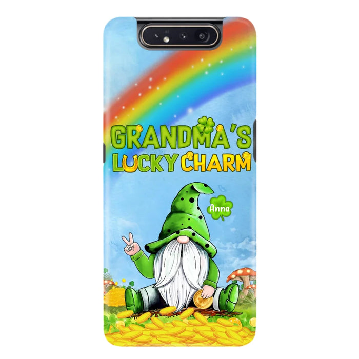 Custom Personalized iPhone Case/Samsung Case - Gift for Grandmother - Grandma's Lucky Charms Phone Case - Up to 6 Grandkids