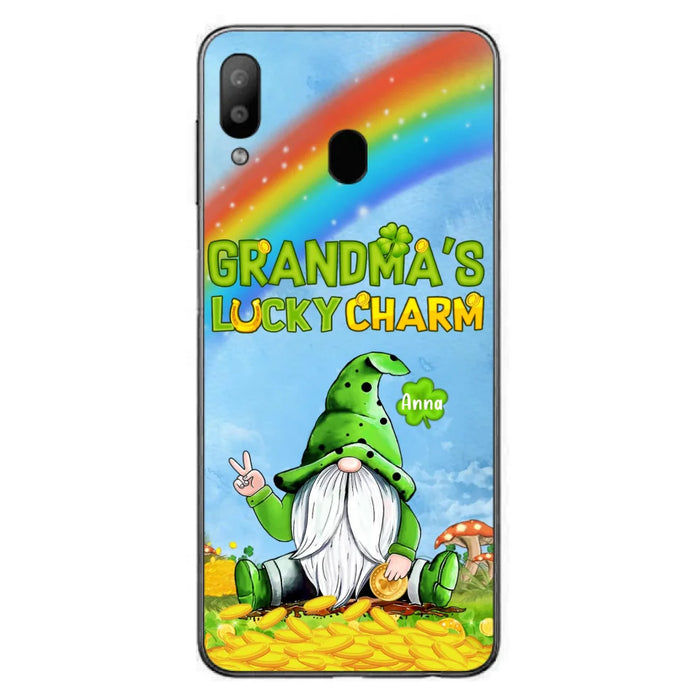 Custom Personalized iPhone Case/Samsung Case - Gift for Grandmother - Grandma's Lucky Charms Phone Case - Up to 6 Grandkids