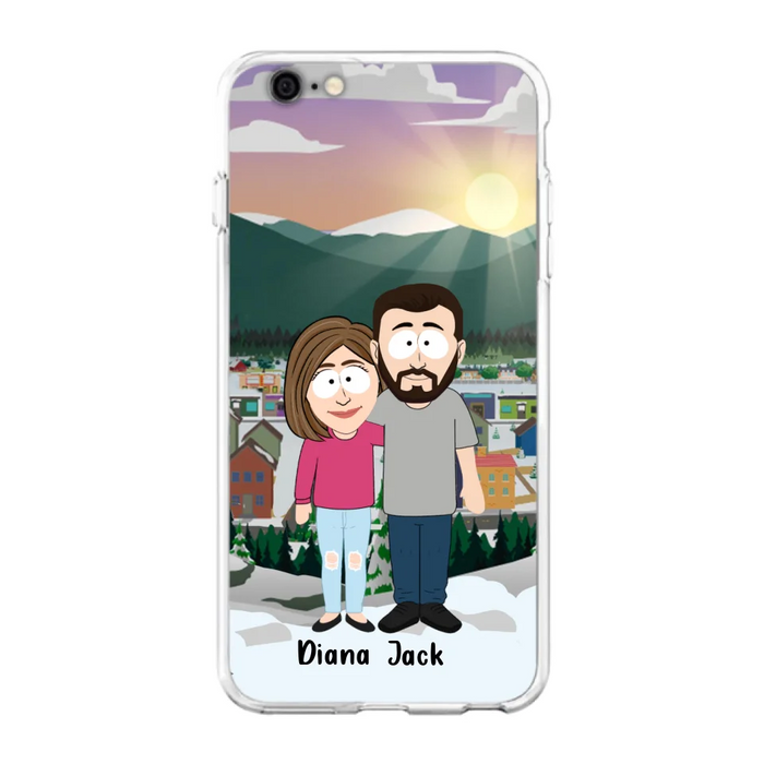 Custom Personalized Couple Phone Case - Gift For Couple