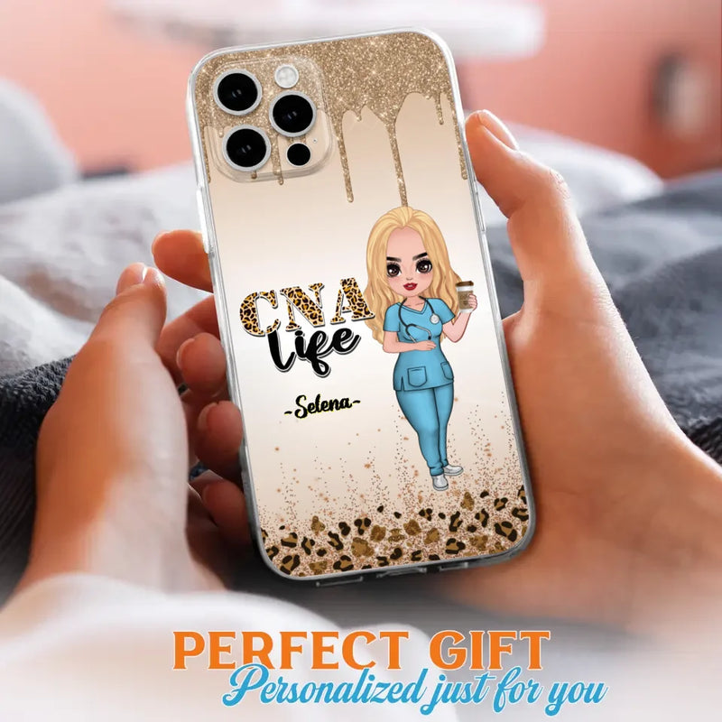 Custom Personalized Nurse Life Phone Case - Gift Idea For Nurse Life Lovers - CNA Life - Case For iPhone And Samsung