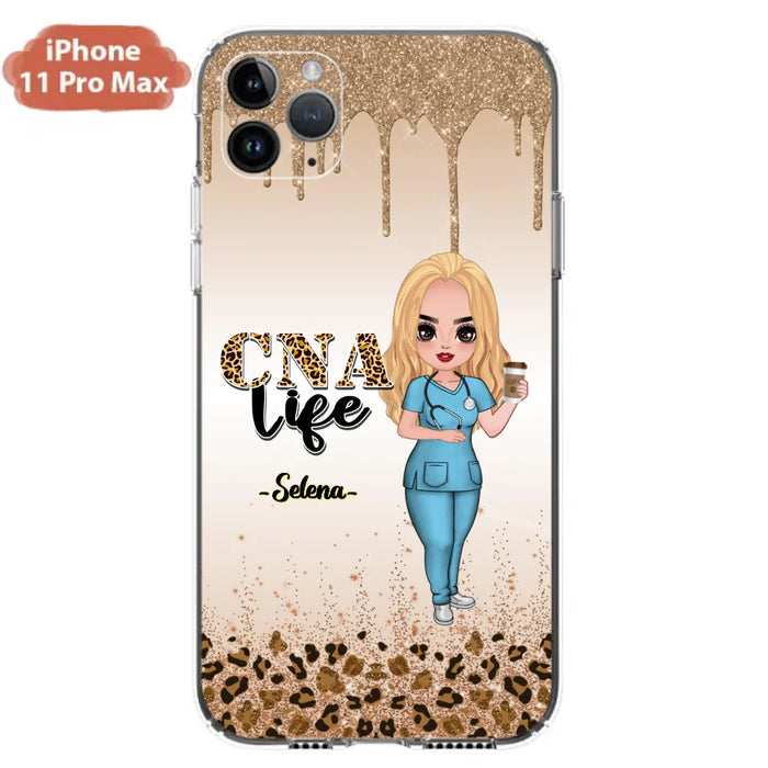 Custom Personalized Nurse Life Phone Case - Gift Idea For Nurse Life Lovers - CNA Life - Case For iPhone And Samsung