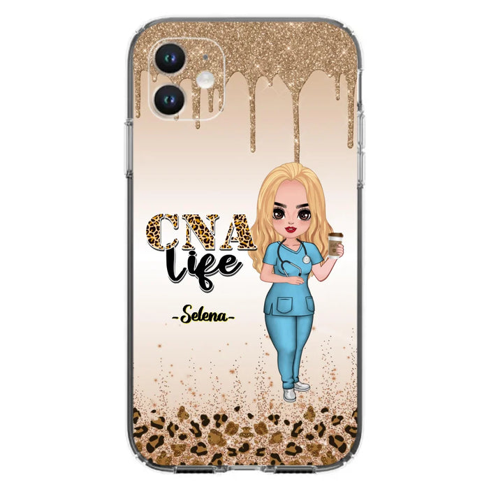 Custom Personalized Nurse Life Phone Case - Gift Idea For Nurse Life Lovers - CNA Life - Case For iPhone And Samsung