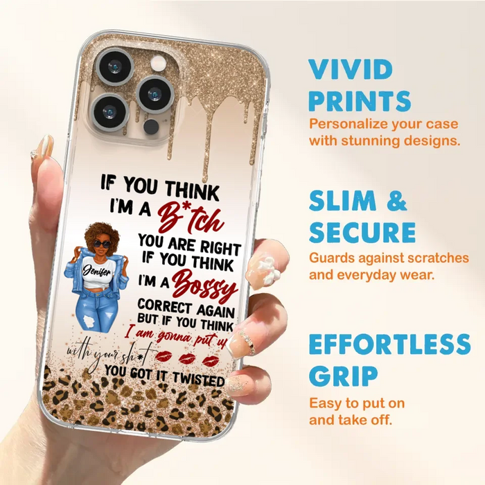 Custom Personalized Someone Called Me A Bitch Phone Case - Case For iPhone and Samsung Models