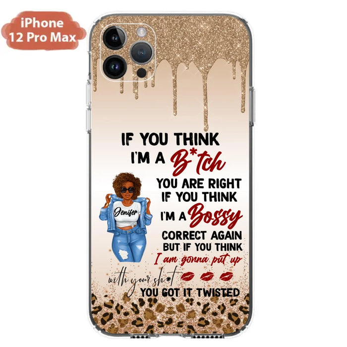 Custom Personalized Someone Called Me A Bitch Phone Case - Case For iPhone and Samsung Models