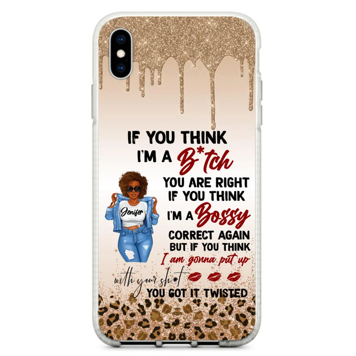 Custom Personalized Someone Called Me A Bitch Phone Case - Case For iPhone and Samsung Models