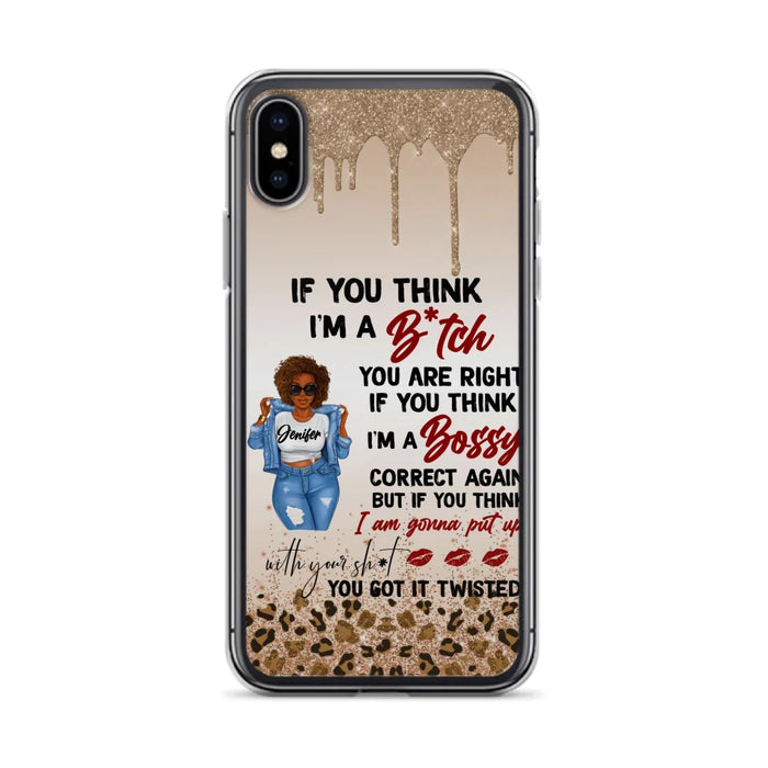 Custom Personalized Someone Called Me A Bitch Phone Case - Case For iPhone and Samsung Models