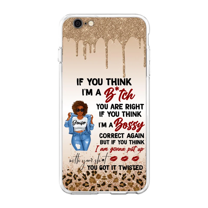 Custom Personalized Someone Called Me A Bitch Phone Case - Case For iPhone and Samsung Models