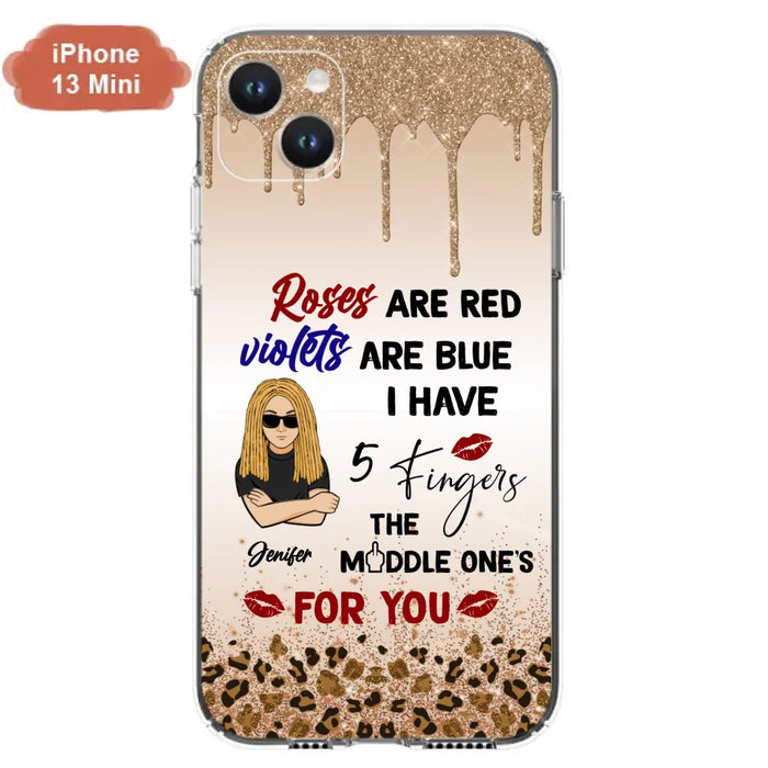 Custom Personalized iPhone and Samsung Case - Gift For Birthday/ Friends - Rose Are Red, Violets Are Blue