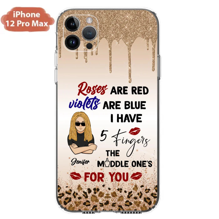 Custom Personalized iPhone and Samsung Case - Gift For Birthday/ Friends - Rose Are Red, Violets Are Blue