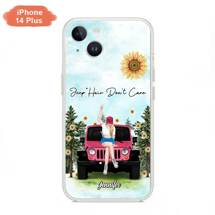 Custom Personalized Off-road Girl Phone Case For iPhone & Samsung - Gift For Off-road Lover