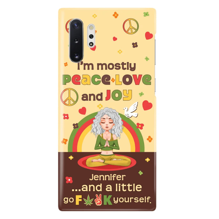 Custom Personalized Yoga Phone Case - Gift Idea For Yoga Lover - Case for iPhone & Samsung