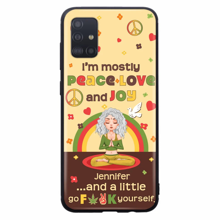 Custom Personalized Yoga Phone Case - Gift Idea For Yoga Lover - Case for iPhone & Samsung