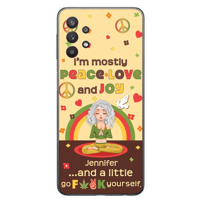 Custom Personalized Yoga Phone Case - Gift Idea For Yoga Lover - Case for iPhone & Samsung