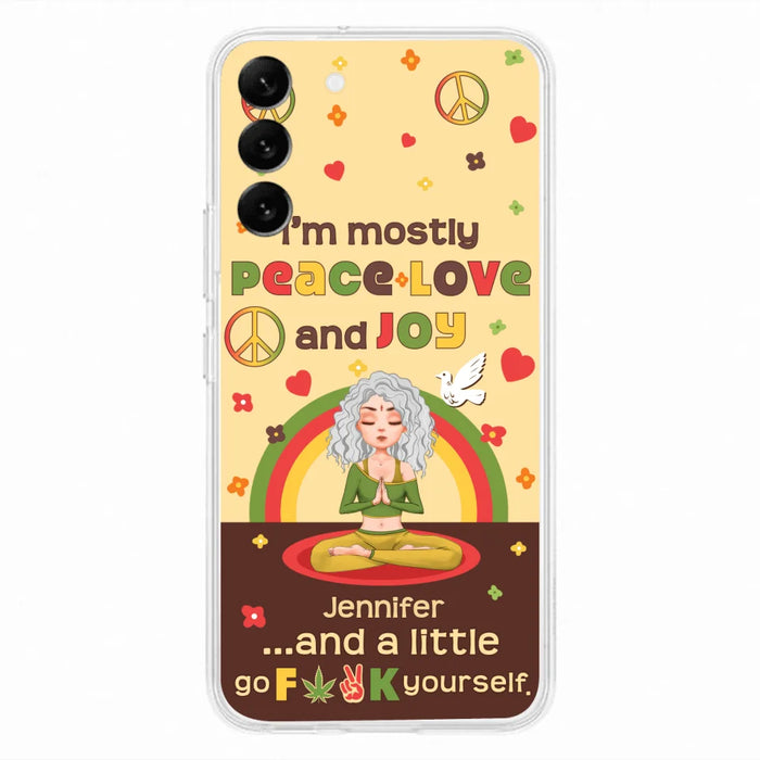 Custom Personalized Yoga Phone Case - Gift Idea For Yoga Lover - Case for iPhone & Samsung