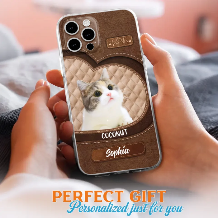 Custom Personalized Pet Photo Phone Case - Gift Idea For Pet Owners - Case for iPhone/Samsung