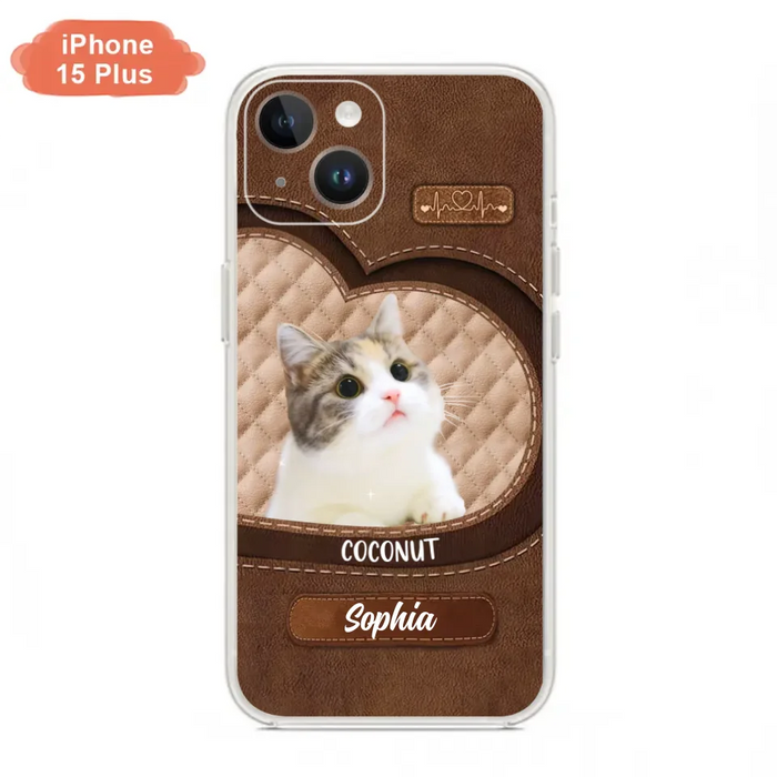 Custom Personalized Pet Photo Phone Case - Gift Idea For Pet Owners - Case for iPhone/Samsung