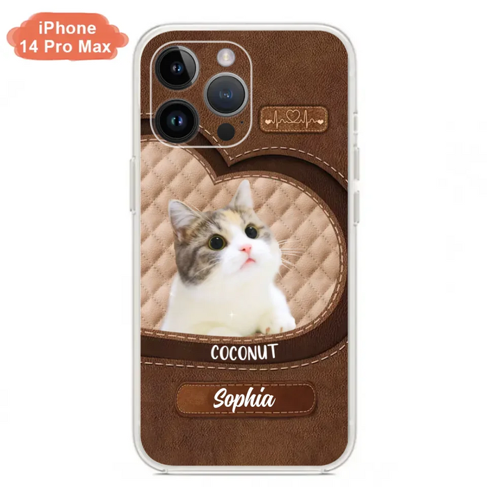 Custom Personalized Pet Photo Phone Case - Gift Idea For Pet Owners - Case for iPhone/Samsung