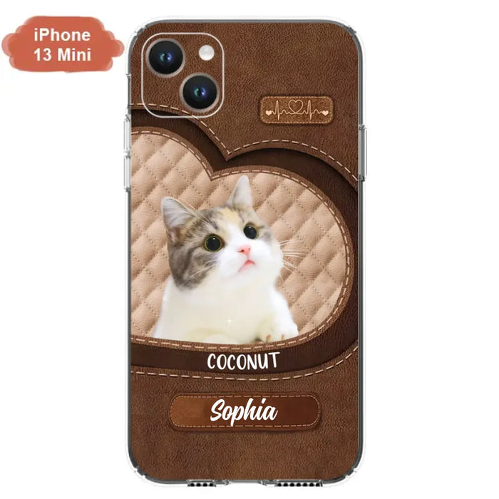 Custom Personalized Pet Photo Phone Case - Gift Idea For Pet Owners - Case for iPhone/Samsung