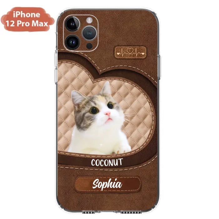 Custom Personalized Pet Photo Phone Case - Gift Idea For Pet Owners - Case for iPhone/Samsung