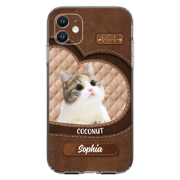 Custom Personalized Pet Photo Phone Case - Gift Idea For Pet Owners - Case for iPhone/Samsung