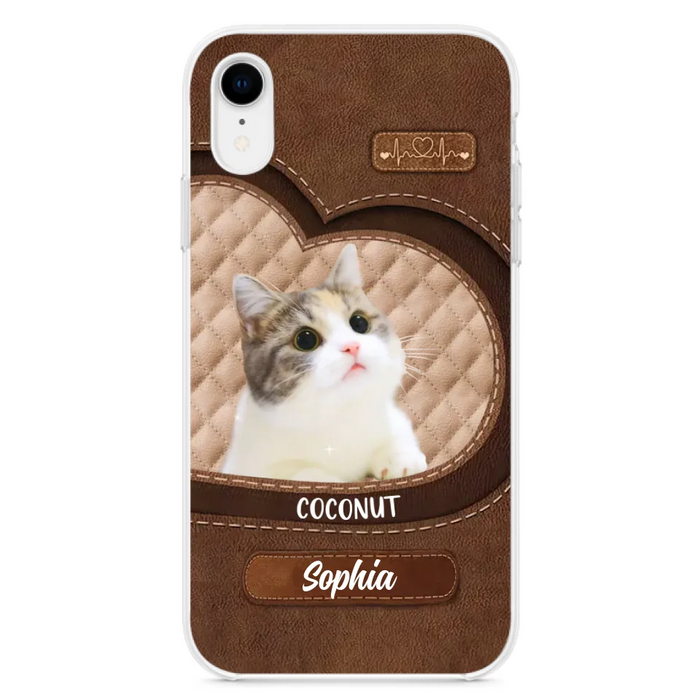 Custom Personalized Pet Photo Phone Case - Gift Idea For Pet Owners - Case for iPhone/Samsung