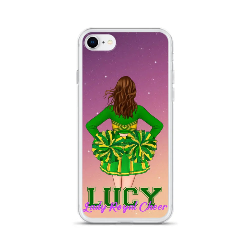 Personalized Cheerleading Phone Case - Birthday Gift For Cheerleading Coach, Cheerleader - Case For iPhone And Samsung