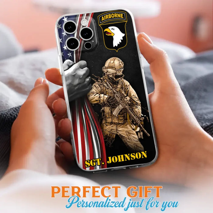 Custom Personalized Veteran Phone Case - Gift Idea For Veteran - Case For iPhone And Samsung