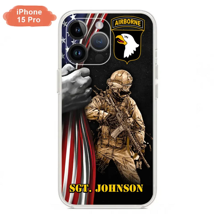 Custom Personalized Veteran Phone Case - Gift Idea For Veteran - Case For iPhone And Samsung