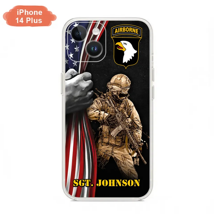 Custom Personalized Veteran Phone Case - Gift Idea For Veteran - Case For iPhone And Samsung