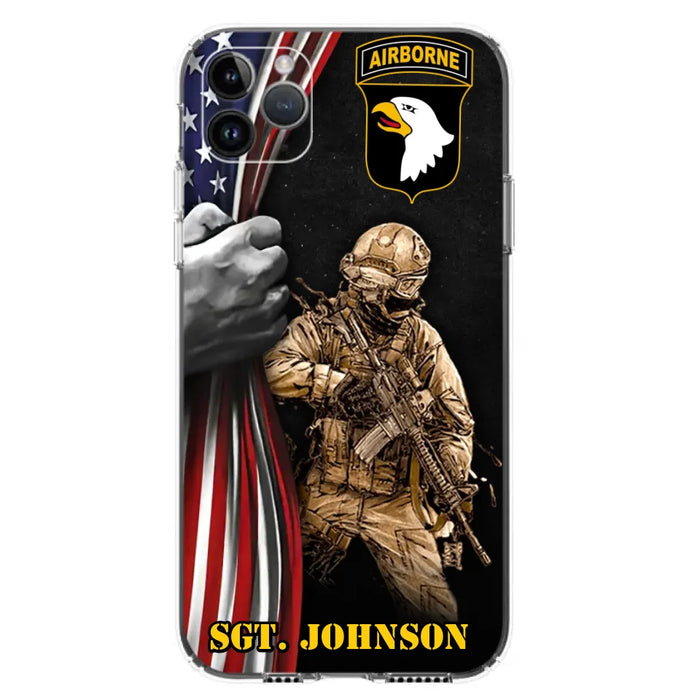 Custom Personalized Veteran Phone Case - Gift Idea For Veteran - Case For iPhone And Samsung