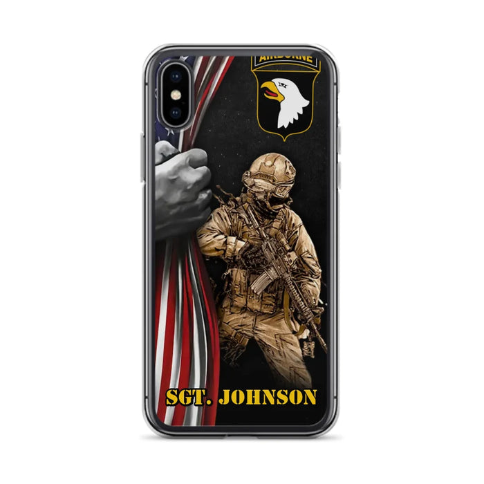 Custom Personalized Veteran Phone Case - Gift Idea For Veteran - Case For iPhone And Samsung