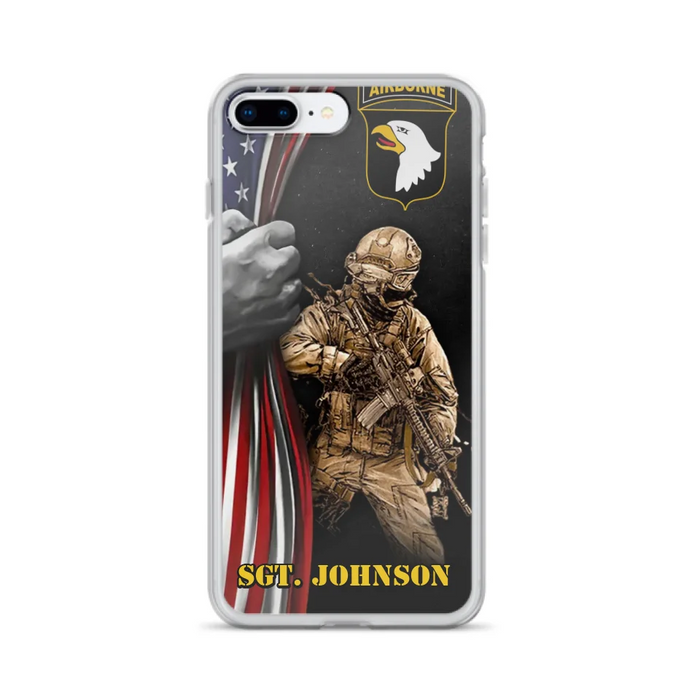 Custom Personalized Veteran Phone Case - Gift Idea For Veteran - Case For iPhone And Samsung