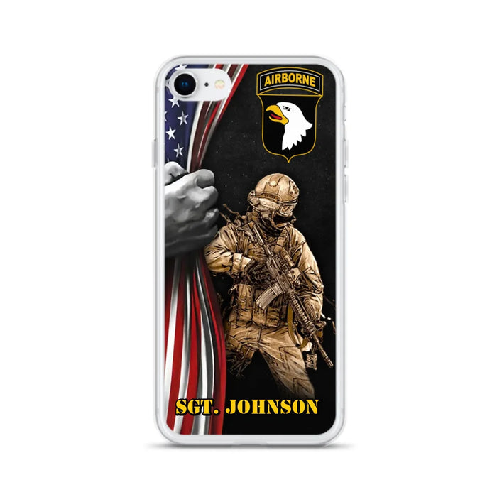 Custom Personalized Veteran Phone Case - Gift Idea For Veteran - Case For iPhone And Samsung