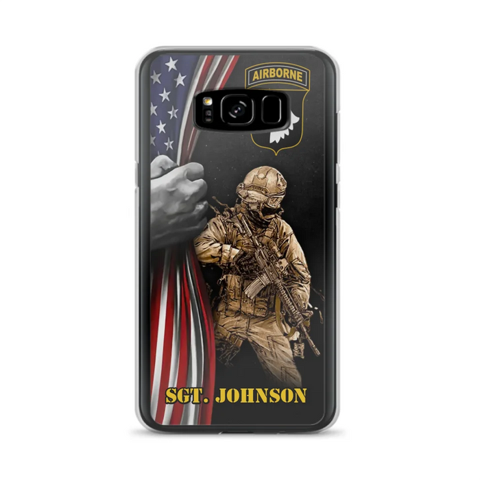 Custom Personalized Veteran Phone Case - Gift Idea For Veteran - Case For iPhone And Samsung